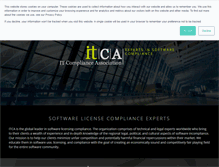 Tablet Screenshot of itca.com